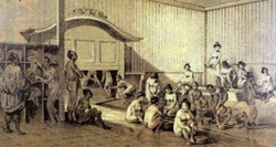 Edo Period Mixed Public Bath