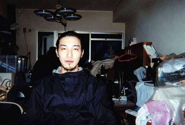 Go Shibata in Osaka, Japan, 1999