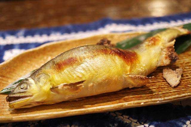 Ayu is a summer delicacy in Japan.