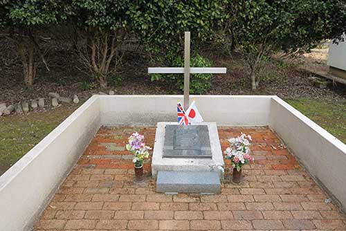 Grave of British soldiers.