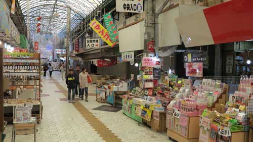 Makisihi public market, Naha, Okinawa.
