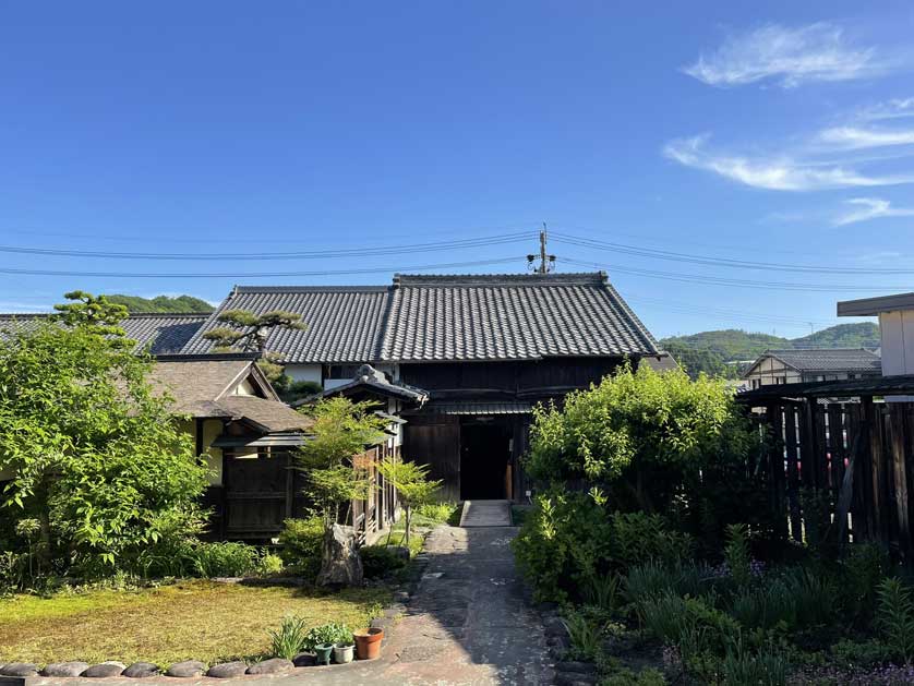 The garden at Nakasendo Mitakekan.