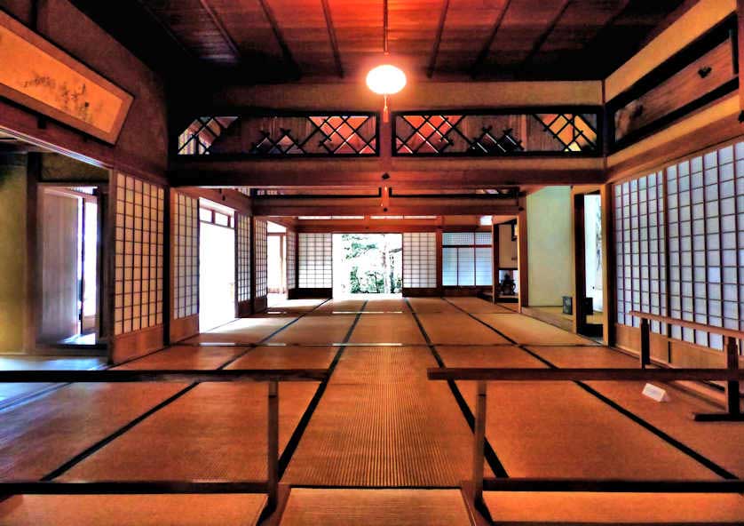Tatami mats.