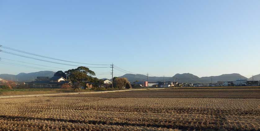 Landscape with entaigo at the former Usa Naval Airforce Base.